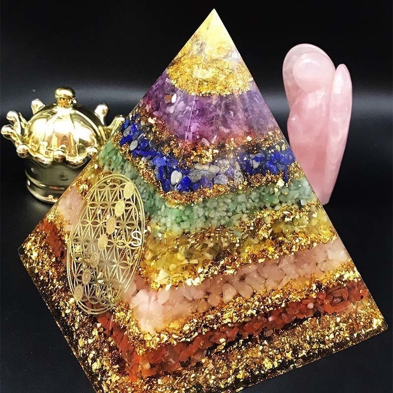 Orgonite 7 Chakras Equilibrante et Energisante