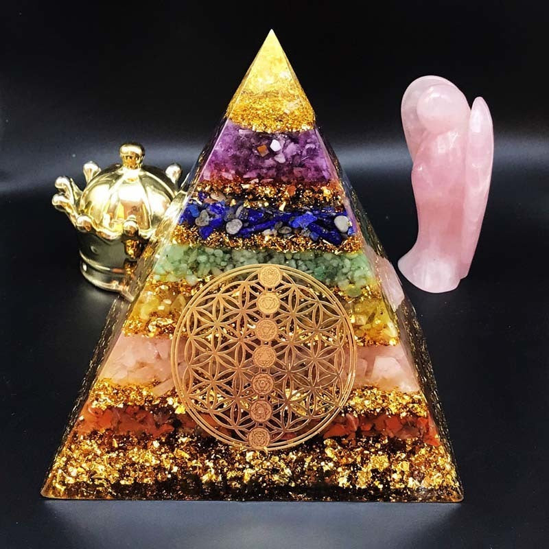 Orgonite 7 Chakras Equilibrante et Energisante