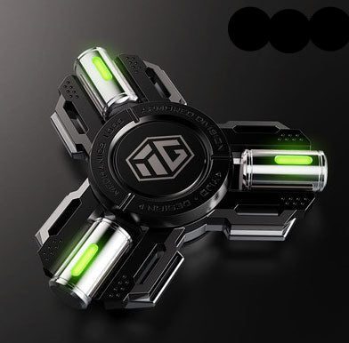 Hand Spinner Lumineux Avec Pile - Éclairez votre Stress avec Style Électrisant!