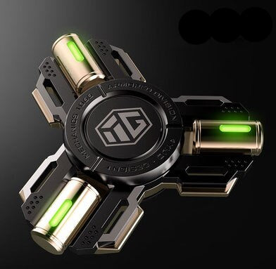 Hand Spinner Lumineux Avec Pile - Éclairez votre Stress avec Style Électrisant!