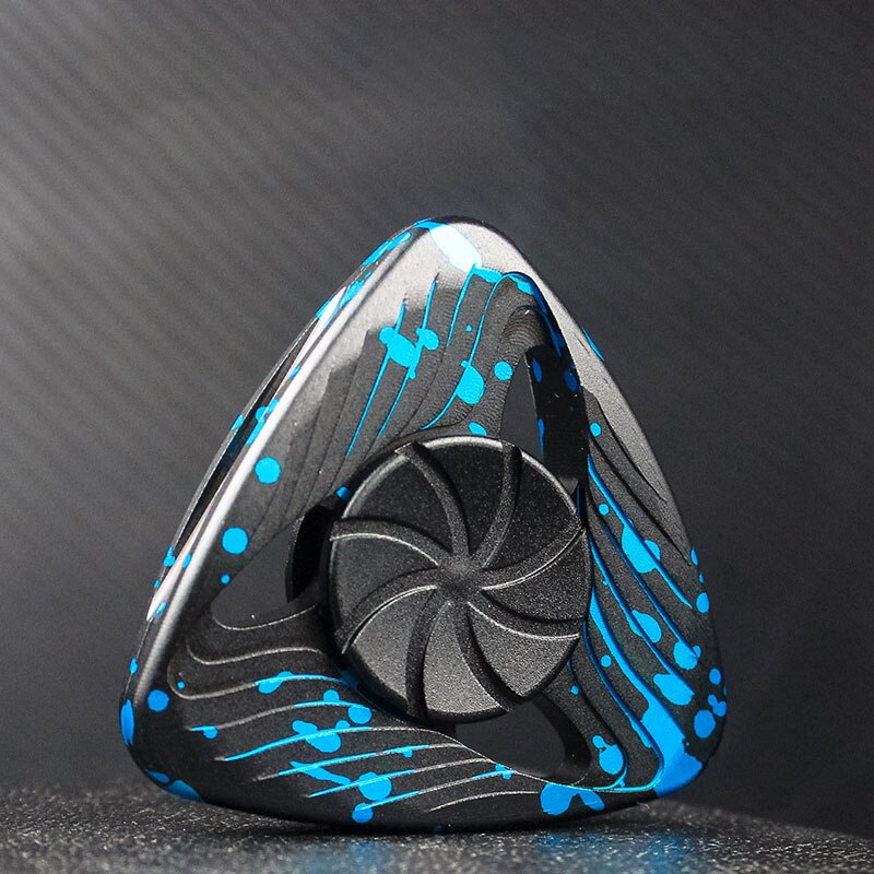 Hand Spinner Noir Aluminium : Élégance et Relaxation Au Bout Des Doigts !