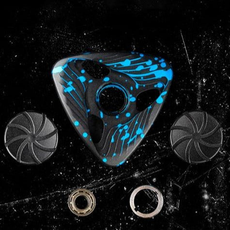 Hand Spinner Noir Aluminium : Élégance et Relaxation Au Bout Des Doigts !