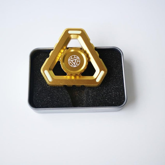 Hand Spinner Triangle Fluo : Éclat, Réduction Stress, Divertissement Lumineux