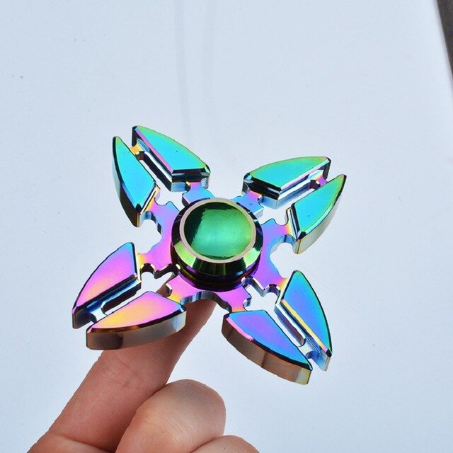 Hand Spinner Rainbow : Éclatez-vous avec style et couleurs vibrantes !