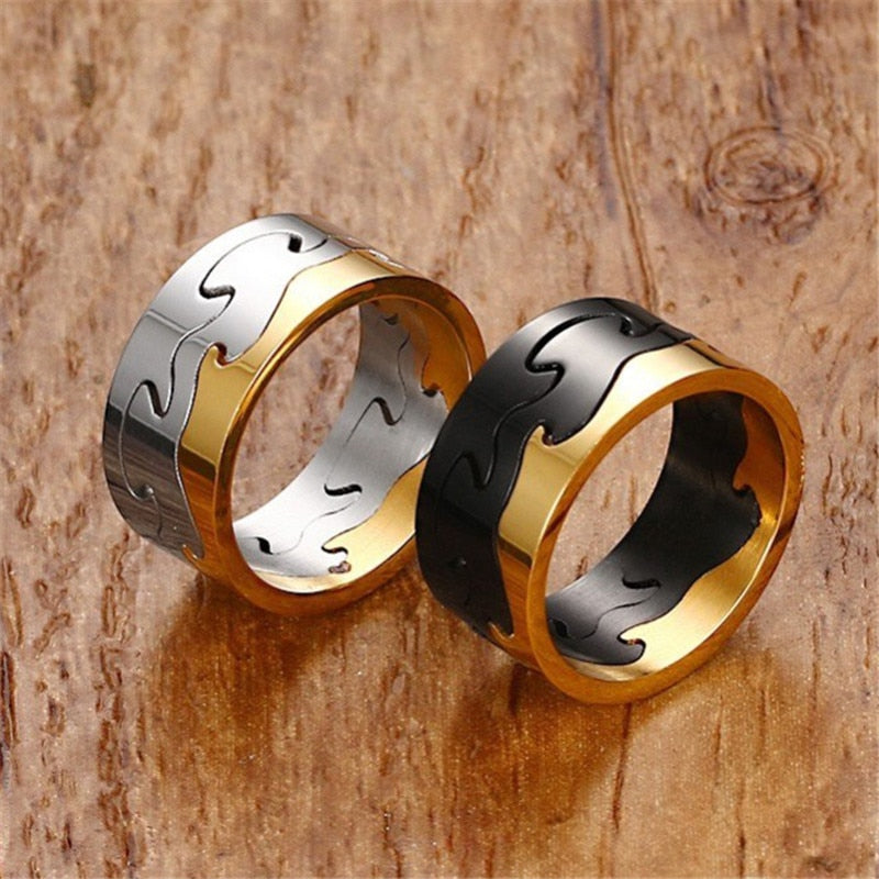 Bague Anti-Stress 3-en-1 : Élégante Sérénité à Vos Doigts