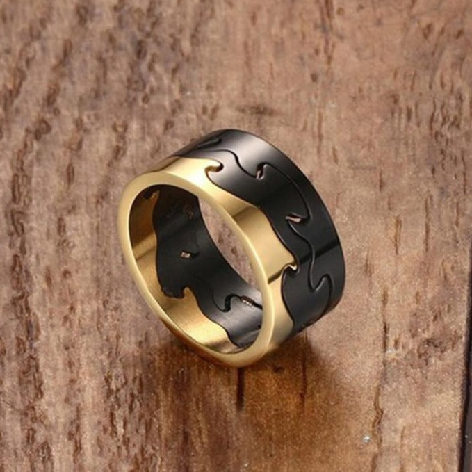 Bague Anti-Stress 3-en-1 : Élégante Sérénité à Vos Doigts