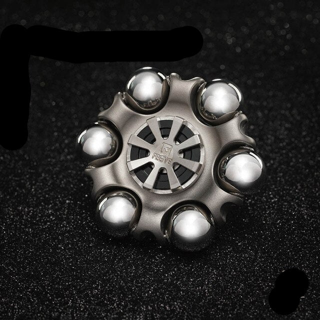 Hand Spinner Titane Bleu : Élégance Durable pour Stress et Concentration