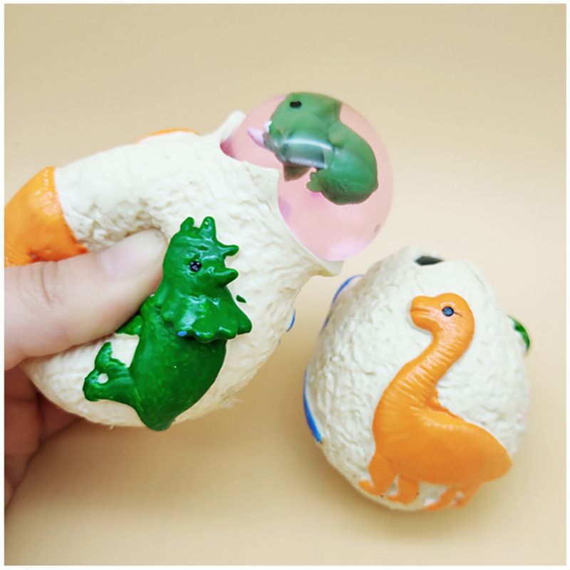 Balle Anti-Stress Dinosaure - Soulagement du Stress Ludique