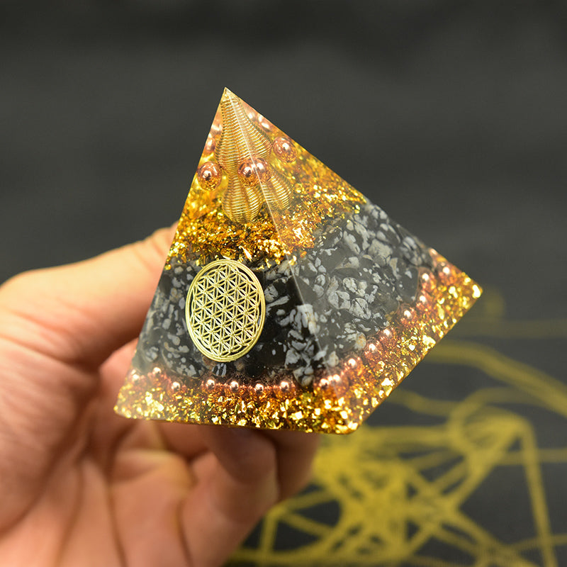Orgonite Fleur de Vie : Harmonisez votre énergie avec style et efficacité