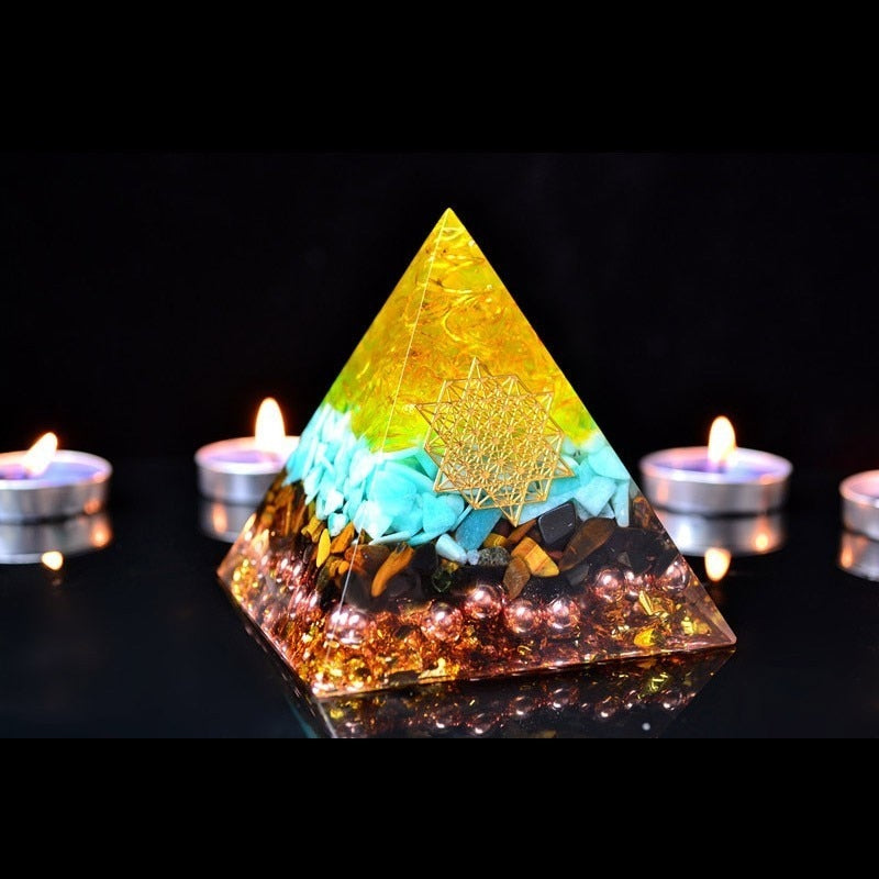 Orgonite d'Attraction de l'Argent - Puissant Outil Énergétique