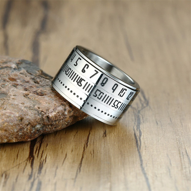 Bague Anti-Stress Anneau Calendrier