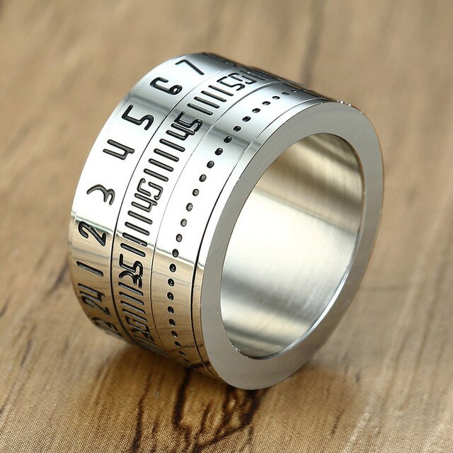 Bague Anti-Stress Anneau Calendrier