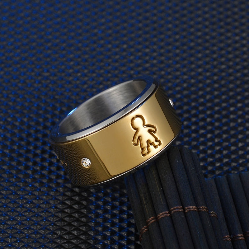 Bague Anti-Stress Unisex : Équilibre et Sérénité au Bout des Doigts