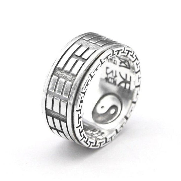 Bague Anti-Stress Argent Feng Shui