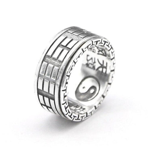 Bague Anti-Stress Argent Feng Shui