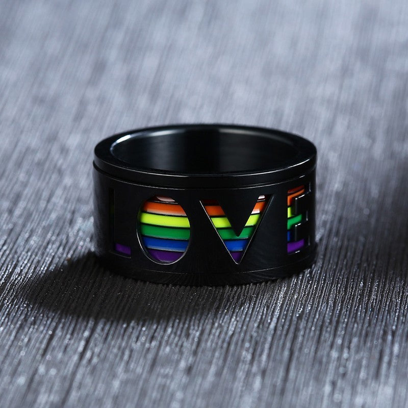 Bague Anti-Stress Love : Élégance Apaisante pour Moments Tranquilles