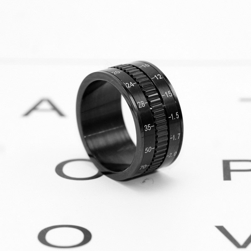 Bague Anti-Stress Photo Élégante et Relaxante