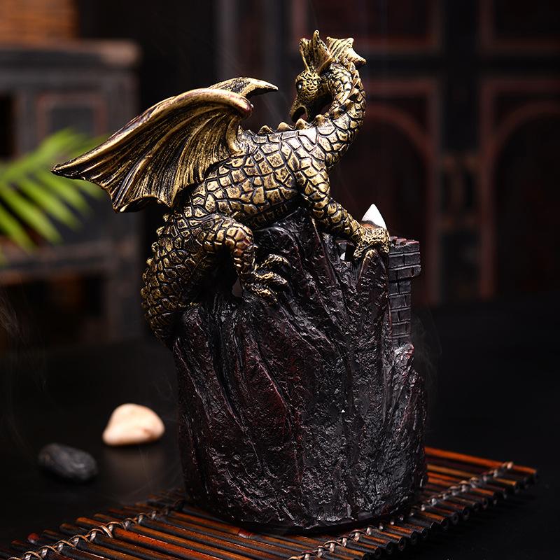 Porte-Encens Dragon Mystique pour une Ambiance Relaxante
