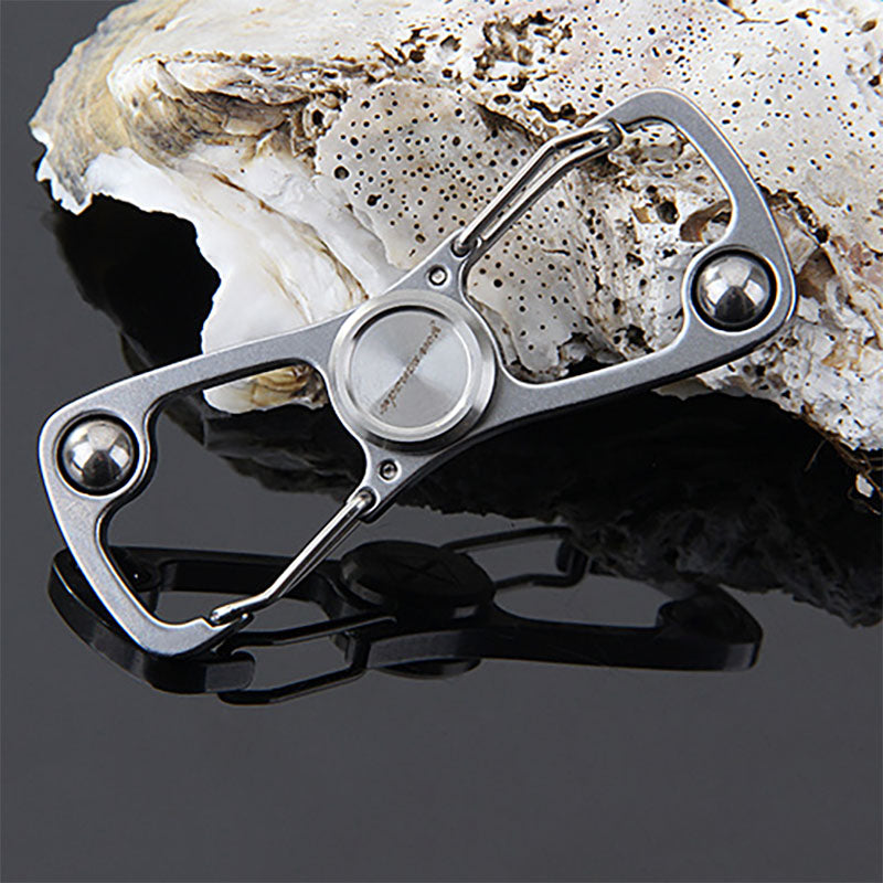 Porte Clé Anti-Stress Mousqueton Spinner