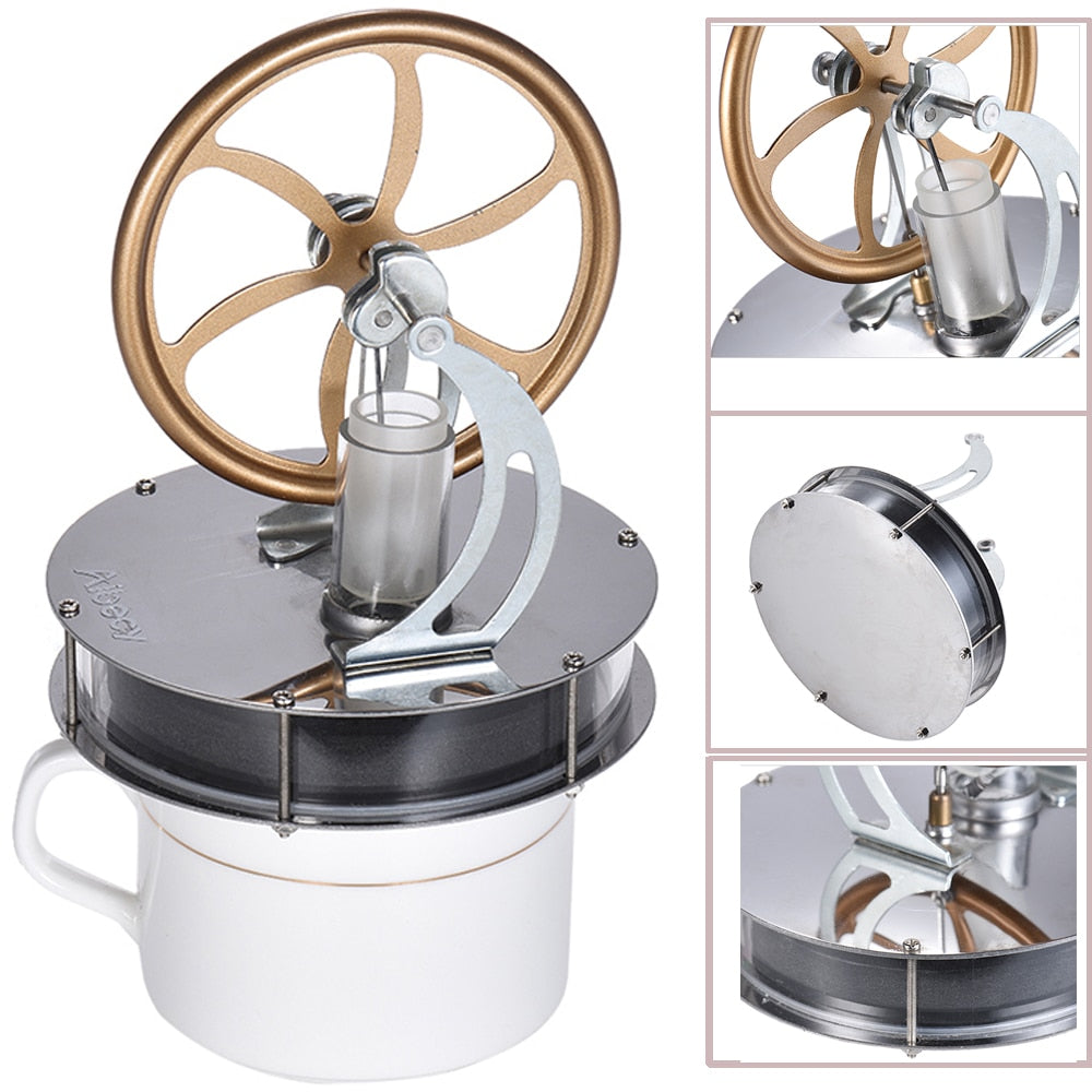 Jouet Anti-Stress Moteur Stirling : Relaxation Créative et Innovation Ludique !