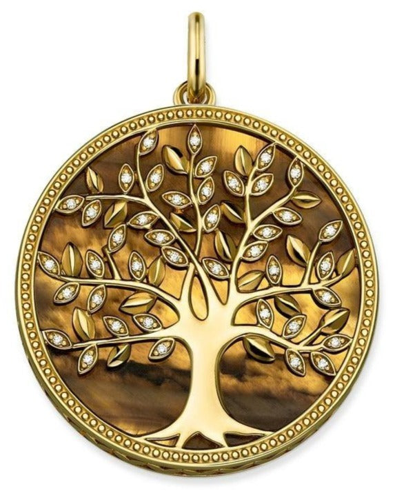 Collier Arbre de Vie Médaille d'Or