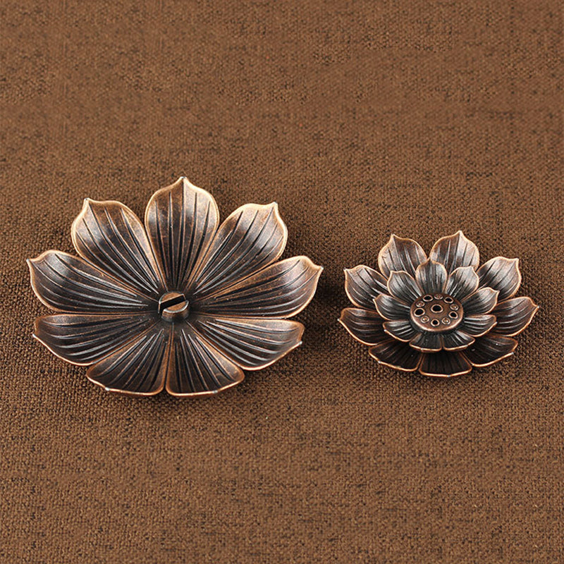 Porte Encens Lotus Zinc : Élégance et Sérénité pour votre Espace Zen