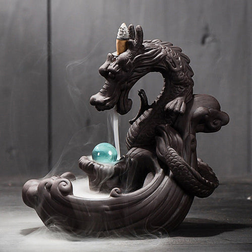 Porte Encens Dragon Japonais - Zen et Tradition
