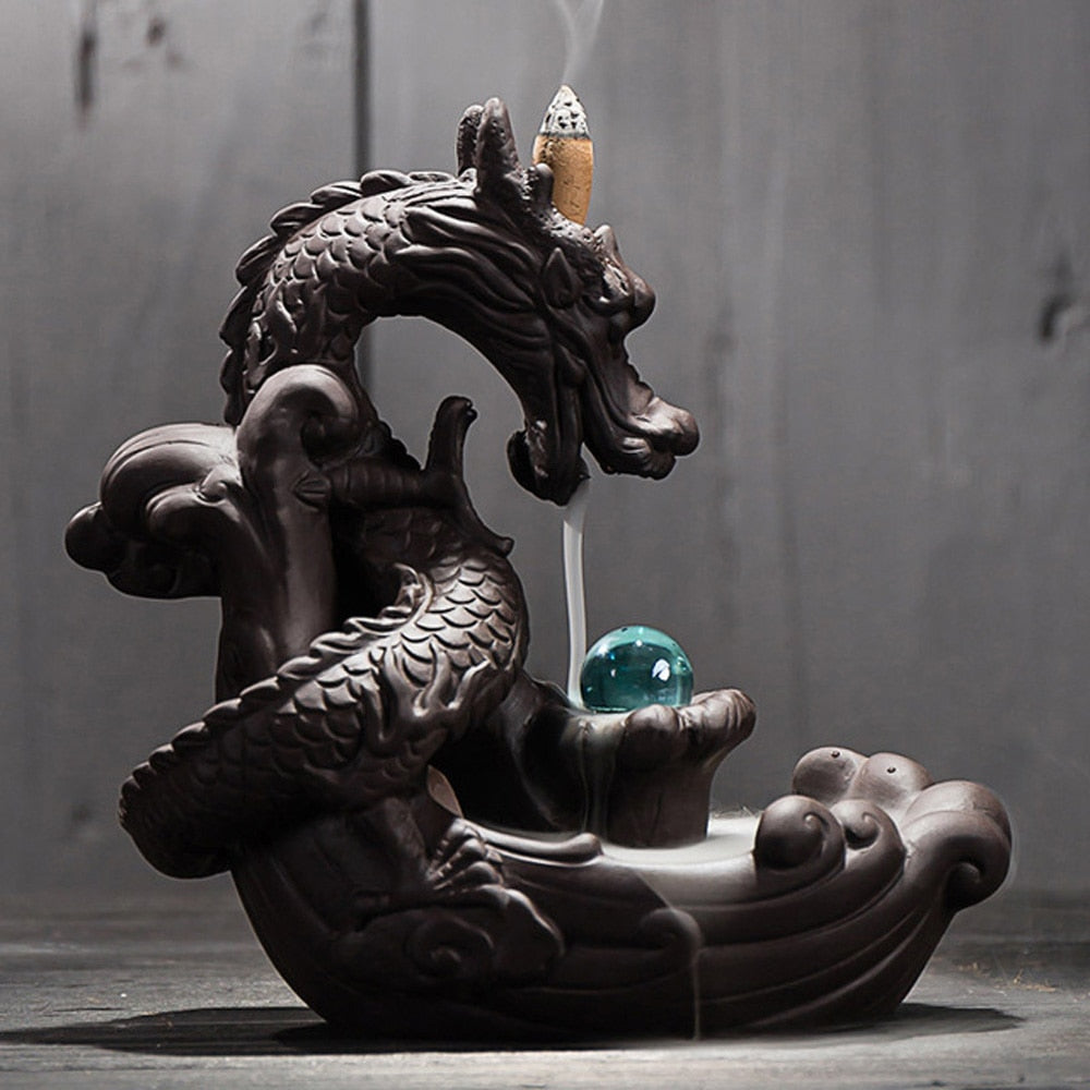 Porte Encens Dragon Japonais - Zen et Tradition