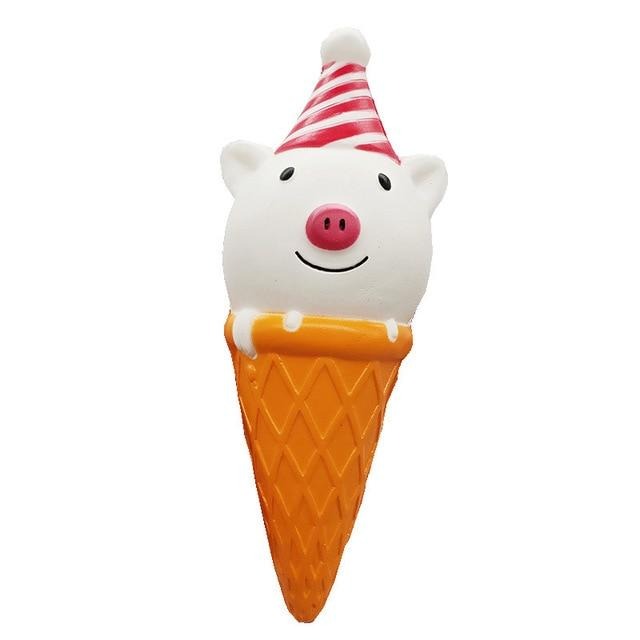 Balle Anti-Stress Squishy Cornet - Détente et Relaxation Assurées