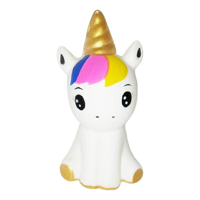 Balle Squishy Licorne Anti-Stress - Relaxation Magique et Enchantée