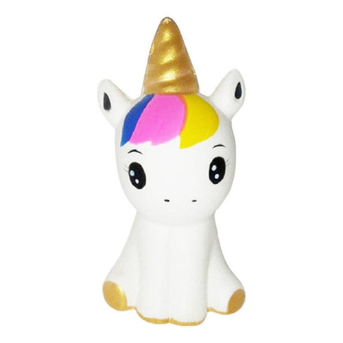 Balle Squishy Licorne Anti-Stress - Relaxation Magique et Enchantée