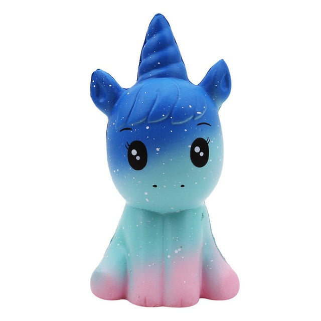 Balle Anti-Stress Squishy Licorne Galaxy