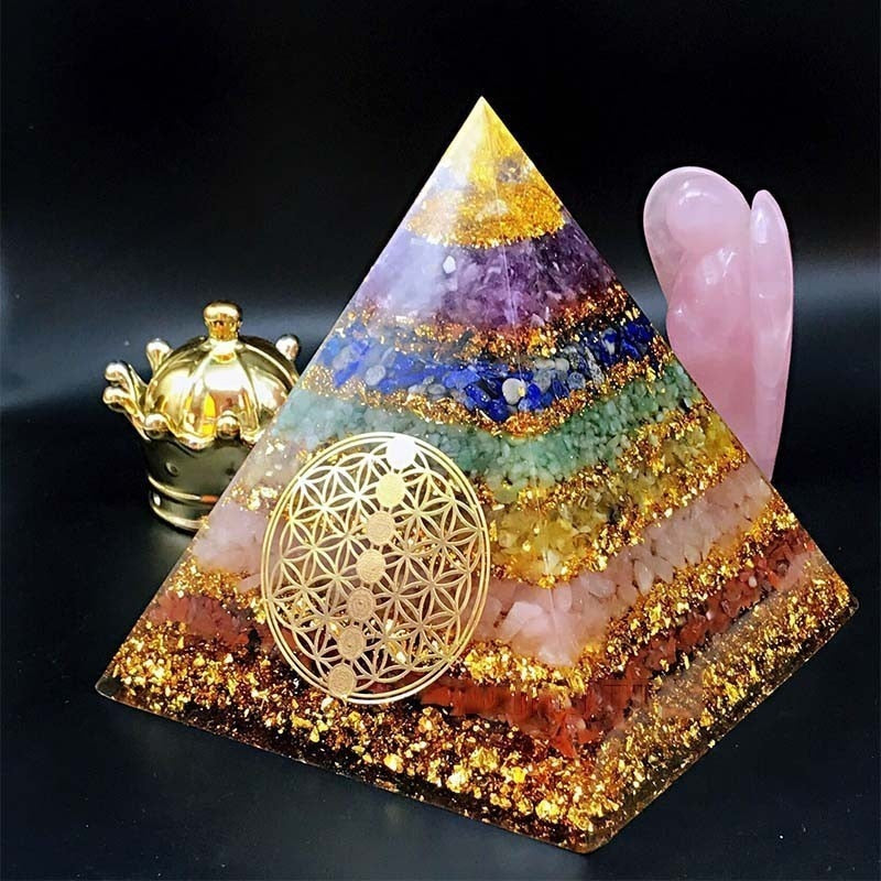 Orgonite 7 Chakras Equilibrante et Energisante