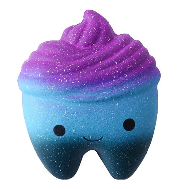 Balle Anti-Stress Squishy Dent - Relaxation et Amusement pour Soulagement Quotidien