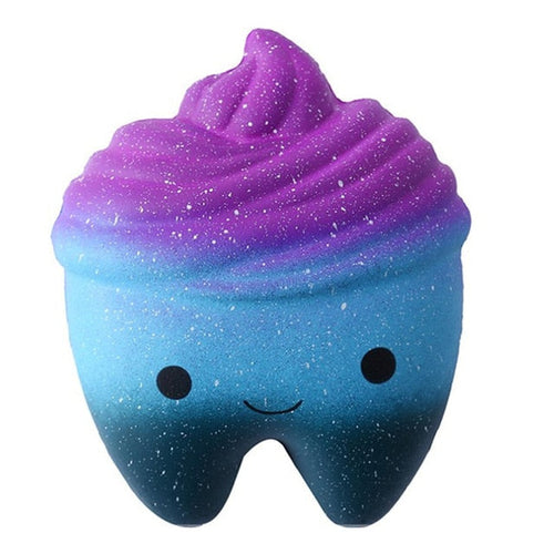 Balle Anti-Stress Squishy Dent - Relaxation et Amusement pour Soulagement Quotidien