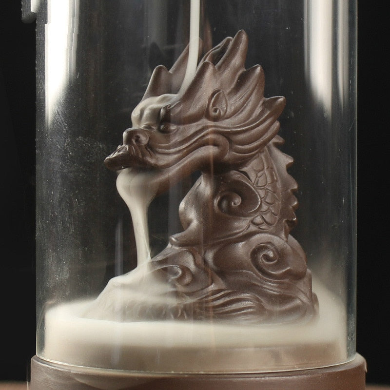 Porte Encens en Verre : Élégance Cristalline, Atmosphère Zen Assurée