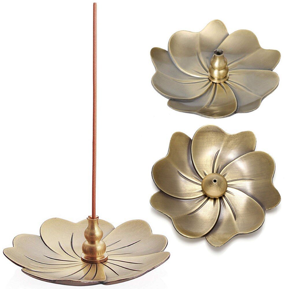 Porte Encens Cuivre : Élégance Artisanale pour Ambiance Zen et Apaisante