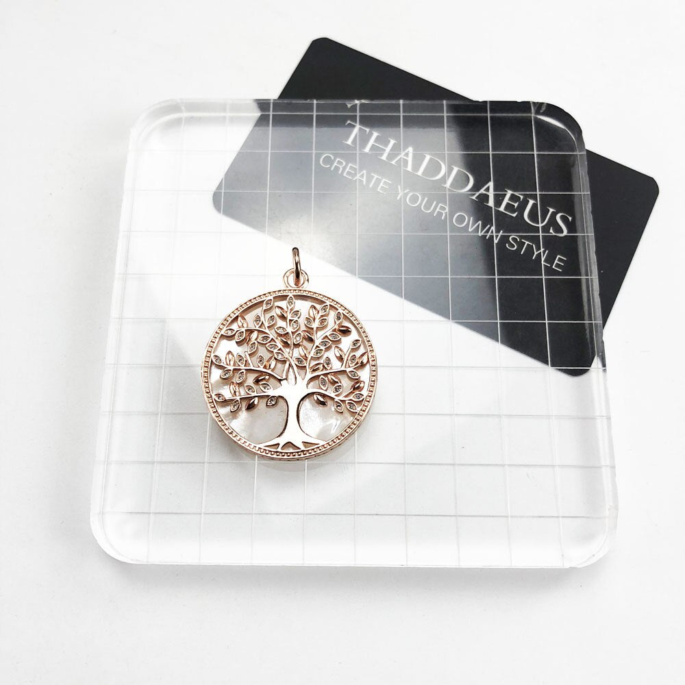 Collier Arbre de Vie Cuivre et Nacre