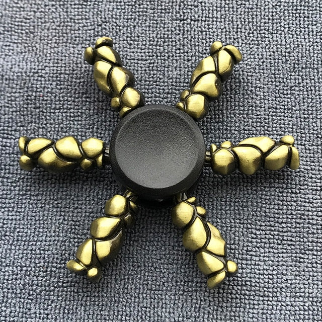 Hand Spinner Or : Élégance Relaxante, Style Étincelant