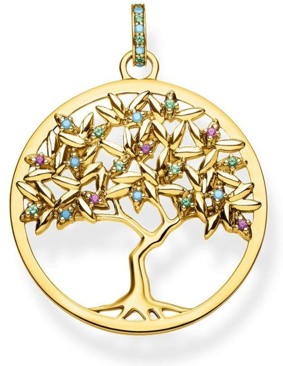 Collier Arbre de Vie Or et Azur - Bijou Élégant et Symbolique