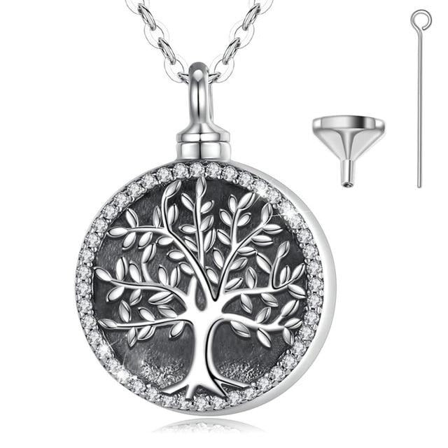 Pendentif Arbre de Vie Élégance Originelle en Argent Massif