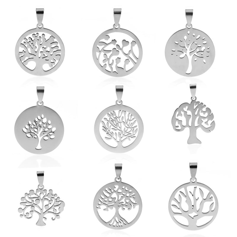 Collier Arbre de Vie Acier Inoxydable
