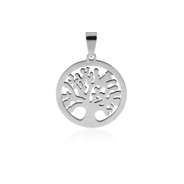 Collier Arbre de Vie Acier Inoxydable