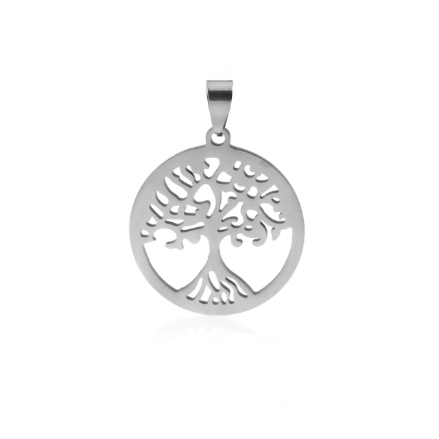 Collier Arbre de Vie Acier Inoxydable