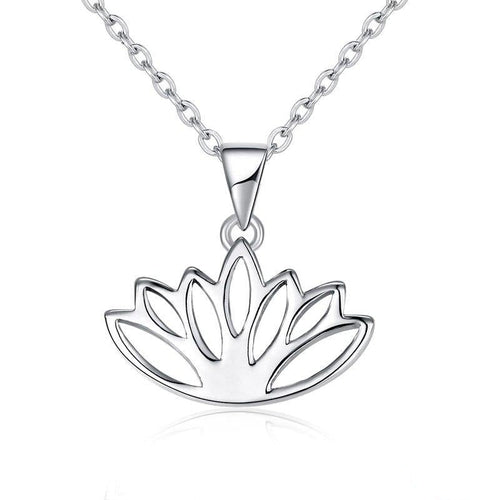 Collier Arbre de Vie Lotus en Argent - Symbole de Force et Beauté