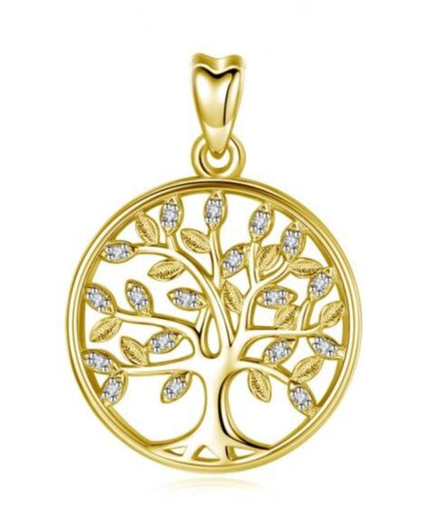 Collier Arbre de Vie Or raffiné