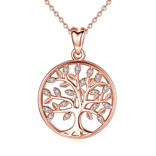 Collier Arbre de Vie Or raffiné