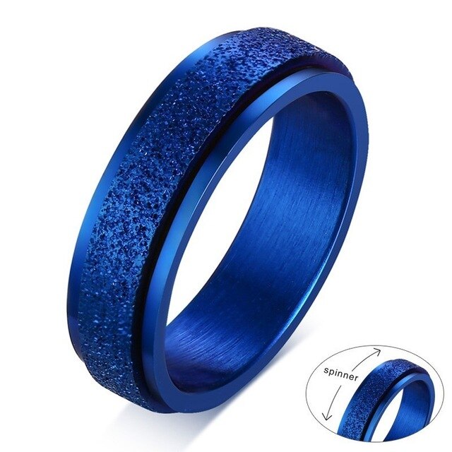 Bague Anti-Stress Anneau Spinner - Élégance et Détente