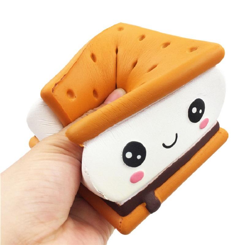 Balle Anti-Stress Squishy Biscuit