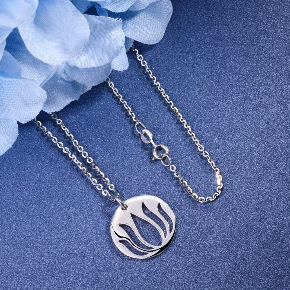 Collier Lotus Femme Arbre de Vie - Éveillez Votre Esprit avec l'Arbre de Vie